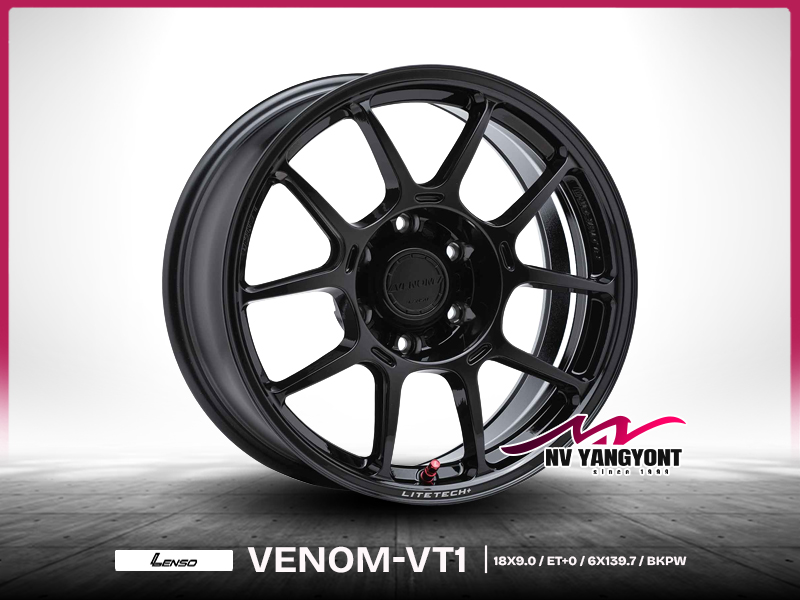 VENOM VT1 (LiteTech+) | สี BKPW
